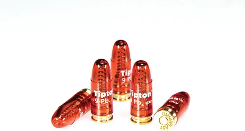 Tipton Casquillos de Fogueo para Pistola con Cebador Falso y Diseño Reutilizable para Disparo en Seco, Mantenimiento de Armas, Almacenamiento de