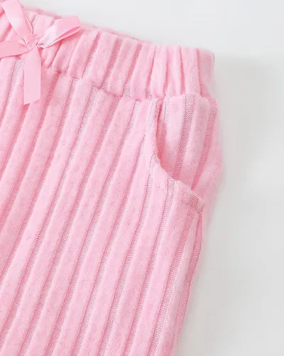 Miniatura 58 de Renotemy Conjunto de ropa para bebé recién nacida, para otoño e invierno, manga larga, pantalones, lindo conjunto de ropa para bebé niña