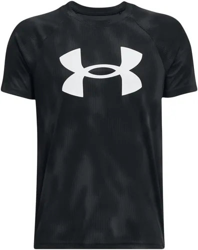 Under Armour Tech Big Logo - Camiseta de manga corta con logotipo estampado grande para niños