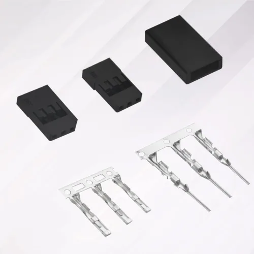 Miniatura 4 de WMYCONGCONG 900 unids servo conector servo cable conector macho hembra pin kit para Futaba estilo servo conector