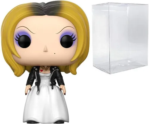 Miniatura 7 de POP Bride of Chucky - Figura de vinilo de Tiffany Funko Pop! (paquete con funda protectora compatible con Pop Box), multicolor, 3.75 pulgadas