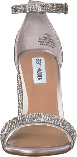 Miniatura 2 de Steve Madden mujeres Carrson cuero puntera abierta ocasión especial correa de tobillo san
