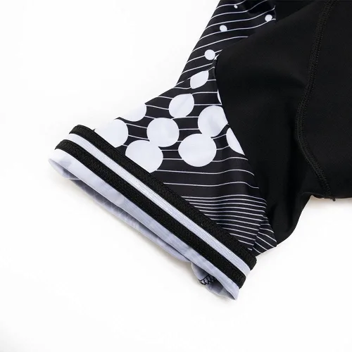 Miniatura 6 de Conjunto de ropa de ciclismo de manga corta para mujer, camisetas de ciclismo de carretera, transpirable, con pantalones cortos acolchados de gel 20D