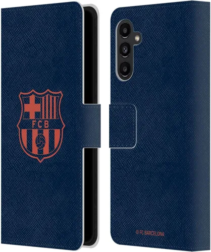 Miniatura 193 de Head Case Designs Funda de piel con licencia oficial del FC Barcelona Barca Crest Graphics para Samsung Galaxy A06 4G