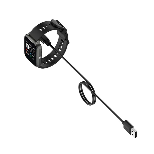 Miniatura 2 de Para VeryFit ID208BT/ID207 Cargador de reloj inteligente Cable de carga USB de repuesto magnético para VeryFit ID208BT Cargador de reloj (negro)