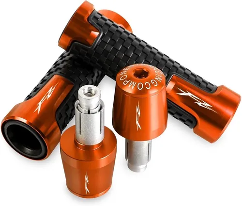 Miniatura 6 de Agarraderas de mango de motocicleta extremos de manillar de 7/8 pulgadas de gel de goma para Y&AMAHA FZ-07 2014-2016 FZ-09 2014-2016 FZ6R 2009-2015