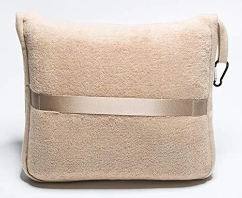 Miniatura 9 de BlueHills - Manta y almohada premium suave y alta para viajes en avión, esenciales para vuelos largos, manta larga para llevar en la bolsa con clip