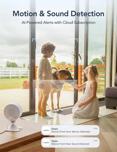 Miniatura 8 de Cámaras GNCC para seguridad del hogar, cámara de seguridad interior, cámara para perros con aplicación para teléfono, detección de movimiento 1080P