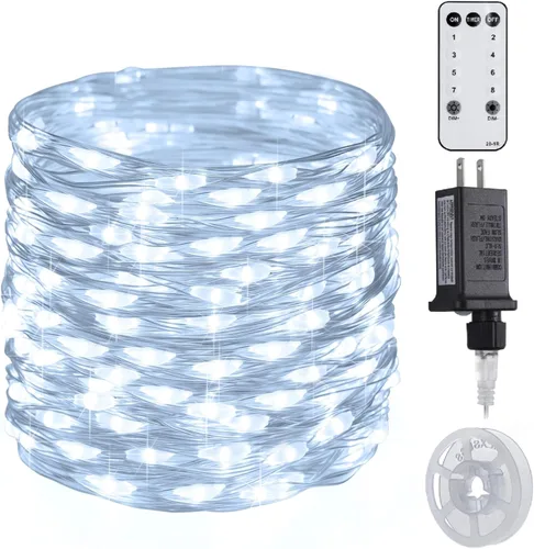 Miniatura 7 de JMEXSUSS VFairy Lights Luces de Navidad Enchufables Naranja Morado