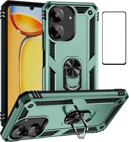 Miniatura 29 de Funda para Xiaomi redmi Note 12 Pro Plus 5G con protector de pantalla, soporte delgado protección militar a prueba de golpes Armor Defender Funda