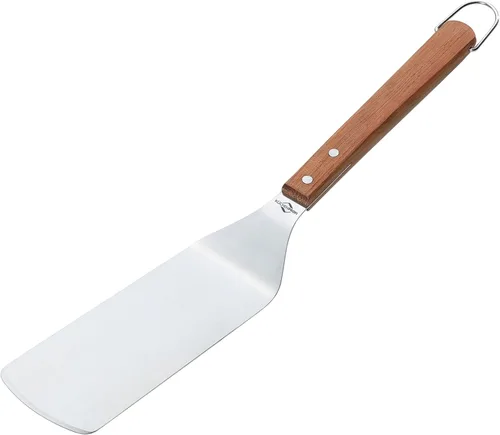 Miniatura 7 de Küchenprofi Cepillo de barbacoa de acero inoxidable – 17.7 pulgadas de largo, mango de palisandro – Cepillo de parrilla resistente y limpiador