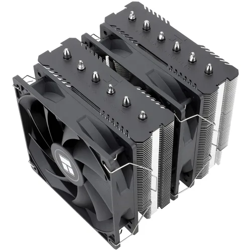 Miniatura 8 de Thermalrlght Peerless Assassin 120 SE Enfriador de aire negro para CPU, 6 tubos de calor, ventiladores duales TL-C12C PWM, refrigeración de CPU
