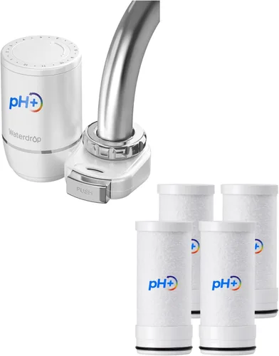 Miniatura 13 de Waterdrop Filtro de agua para grifo de fregadero, purificador de agua certificado NSF, filtro de agua del grifo de 320 galones para fregadero