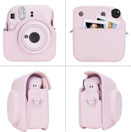 Miniatura 3 de Rieibi - Estuche para cámara compatible con Fuji Instax Mini 12 - Funda de transporte para cámara instantánea Fujifilm Instax Mini 12 - Funda mini