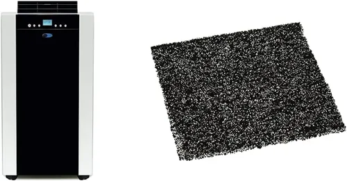 Whynter ARC-14SH - Aire acondicionado portátil de doble manguera de 14,000 BTU, deshumidificador, ventilador y calentador y filtro de repuesto de