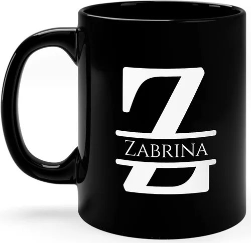 Miniatura 10 de Taza de café personalizada con monograma, letra inicial A personalizada para mujeres, hombres, niñas, niños, papás, mamás amigos, taza de café