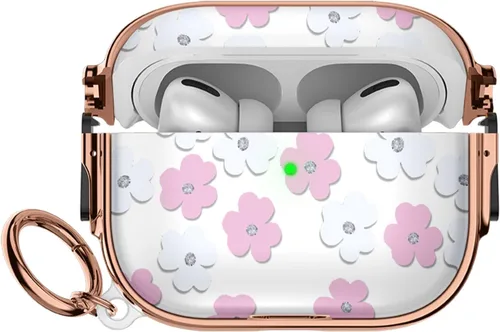 Miniatura 81 de Maxjoy para Funda Linda de AirPods 2 (2019) con Bloqueo de Seguridad, Compatible con Funda de AirPod de 2ª Generación de Mármol para Mujeres