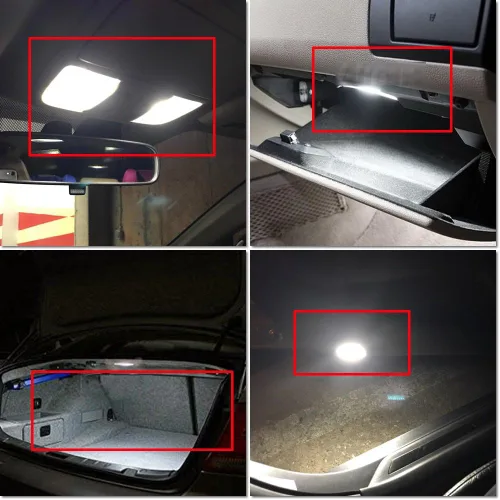 Miniatura 2 de Luz LED para techo interior – Kit de luz LED J'eep para 1999-2004 J'eep Grand Cherokee accesorios mapa cúpula luz de licencia