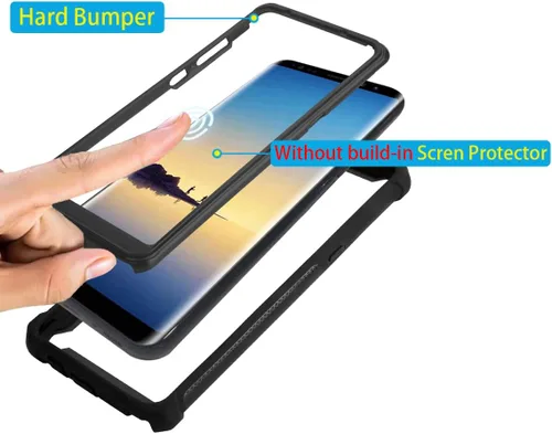 Miniatura 4 de Asuwish Funda de teléfono para Samsung Galaxy Note 10 Lite, resistente a prueba de golpes, a prueba de caídas, cuerpo completo, híbrido, de doble
