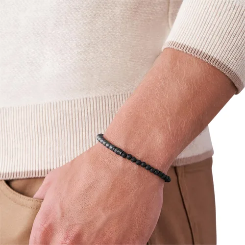 Miniatura 53 de Fossil para Hombre Wellness pulsera de abalorio