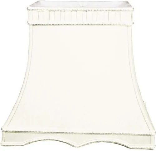 Miniatura 5 de Royal Designs - Pantalla rectangular para lámpara de diseño, color beige, (8 x 6) x 12 x 8 pulgadas x 11 pulgadas