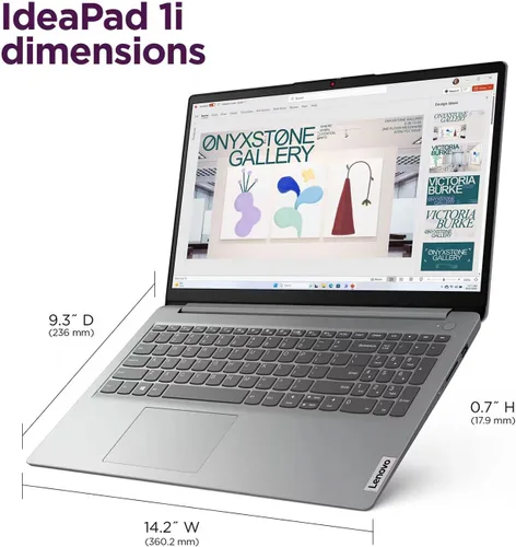 Miniatura 7 de Lenovo IdeaPad - Laptop FHD de 15.6 pulgadas para hogar y estudiantes, Intel Celeron N6000, 8 GB de RAM, 128 GB eMMC, batería de hasta 10 horas