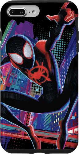 Miniatura 12 de Funda para iPhone 13 Pro Max Marvel Spider-Man Into the Spider-Verse Miles Morales City