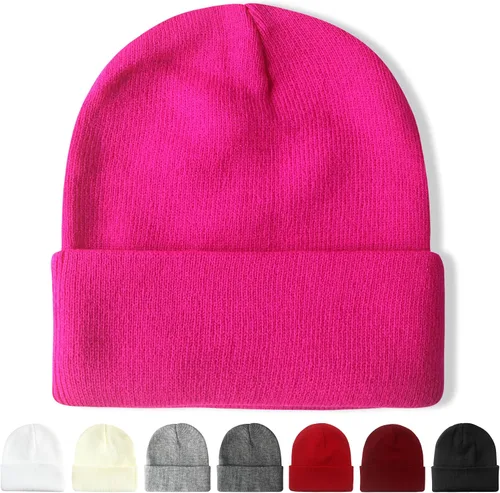 Miniatura 21 de NPQQUAN Unisex Beanie Hats for Men Women Winter Knit Beanies