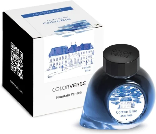 Miniatura 16 de Coloverse Project Ink No.002 - Tinta para pluma estilográfica (2.2 fl oz), color verde azulado