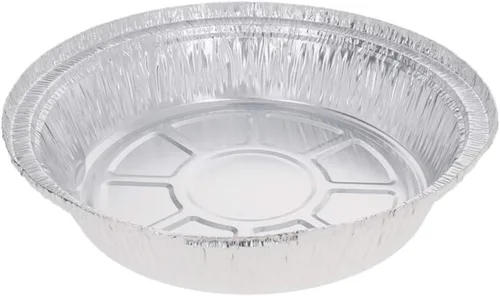 Miniatura 4 de Othmro 20 sartenes de papel de aluminio de 24.3 fl oz reciclables para llevar, recipientes de alimentos de papel de aluminio, sartenes redondas