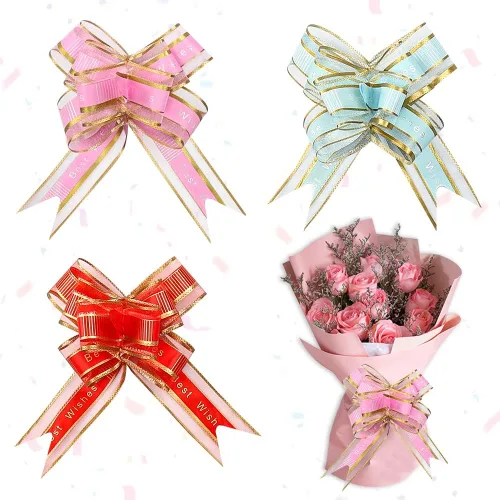 Miniatura 8 de Estivaux 20 lazos de cumpleaños para envolver regalos, coloridos lazos de regalo para boda, surtido de lazos de regalo, decoración de regalos