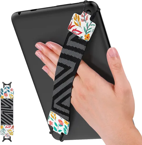 Miniatura 23 de MoKo Correa de mano de seguridad para tablet de 9 a 11 pulgadas, iPad/IP-ad Pro/iPad Air/Kindle Fire HD/Samsung, correa de mano versátil de alta