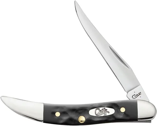 Miniatura 10 de Case XX WR Navaja de bolsillo pequeña Texas Toothpick Blanca con estrellas y rayas sintéticas, artículo #39912 (410096 SS) 7.6 cm cerrada, fabricada