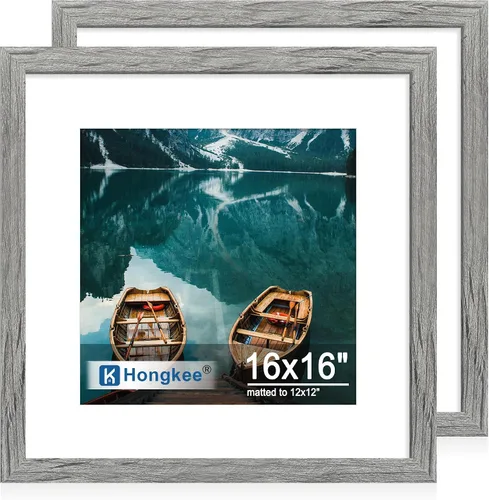 Miniatura 179 de Hongkee - Juego de 2 marcos de fotos, HK042515-MD5.5X8.5-BK(2PK)