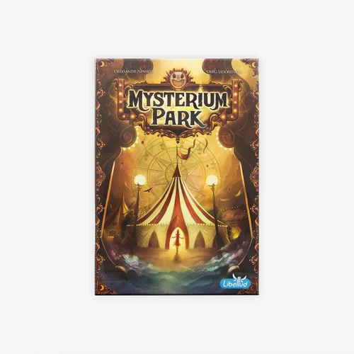 Miniatura 2 de Asmodee Juego de mesa Mysterium Park: descubre secretos oscuros en un encantador escenario de carnaval, misterio cooperativo para niños y adultos, a