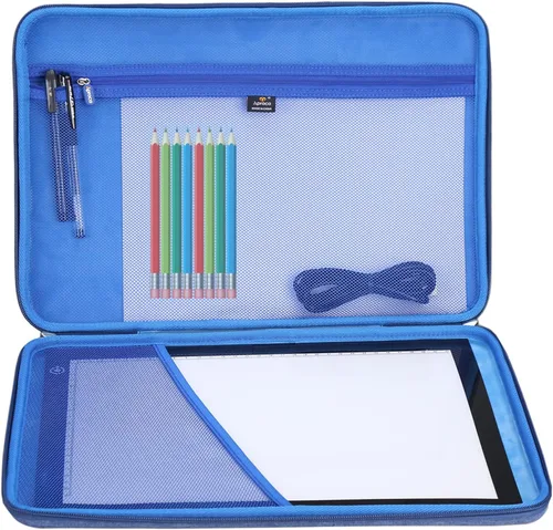 Miniatura 10 de Aproca Funda rígida compatible con LitEnergy portátil A4 / NXENTC A4 / iVyne recargable A4 caja de seguimiento de luz, bolsa de almacenamiento Negro