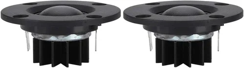 Miniatura 4 de Altavoz de alta fidelidad, 2 unids 30W 6Ω domo tweeter imán agudos altavoz de seda de alta fidelidad altavoz imán 0.787 in diafragma vibrante