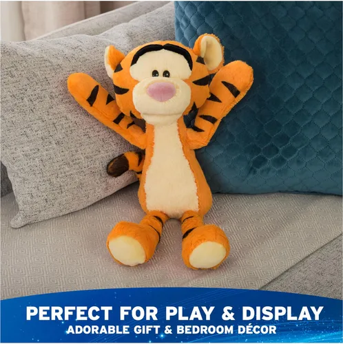 Miniatura 7 de GUND Disney Oficial Tigger Toothpick de Peluche, Winnie The Pooh, Animal de Peluche Tigger para Edades de 1 Año en Adelante, Naranja, 15