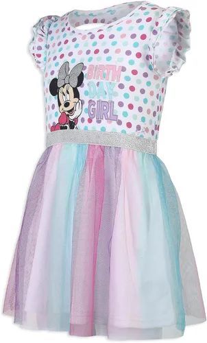 Miniatura 6 de Disney Vestido tutú de cumpleaños para niñas Minnie Mouse para niños pequeños - Multicolor
