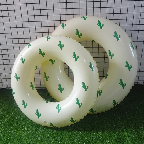Miniatura 8 de 4 flotadores inflables para piscina, anillos de natación de 35 pulgadas, tubo interior grande, anillos de natación, tumbona de piscina, flotador
