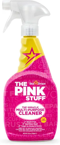 Stardrops The Pink Stuff Miracle - Limpiador multiusos – Elimina grasa, suciedad y manchas en cocinas, baños, suelos y más, 25 onzas líquidas