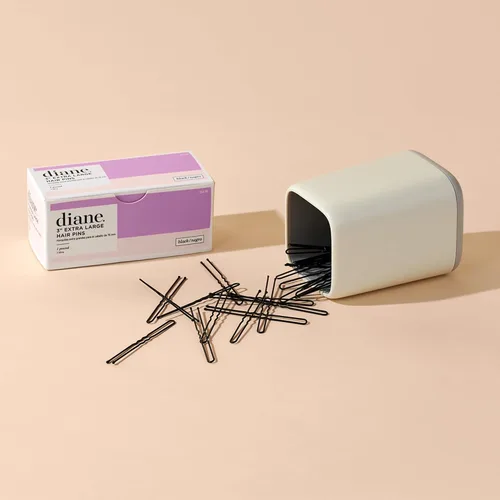 Miniatura 4 de Diane Horquillas para el cabello, 3.0 in, negro, 1 libra (aproximadamente 400 pines)