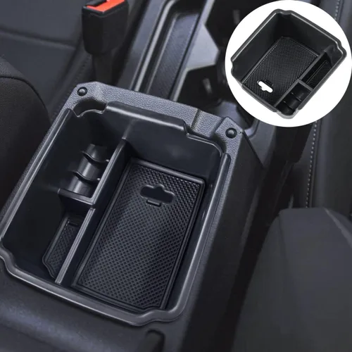 TACORBO Organizador de Consola Central Compatible con Taos 2022 2023 2024 y Tiguan 2018 2019 2020 2021 2022 2023 2024 Accesorios Caja de