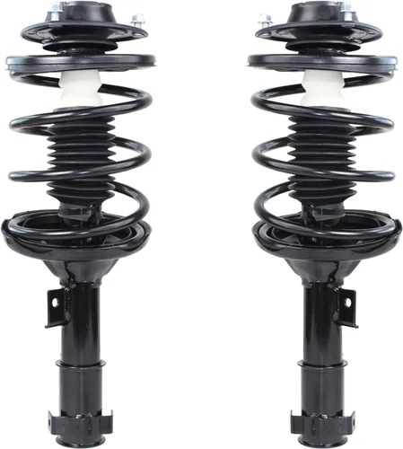 Miniatura 10 de Detroit Axle - 4WD 2 puntales delanteros para Nissan TITAN Pathfinder Armada INFINITI QX56 puntales completos con muelles helicoidales de reemplazo