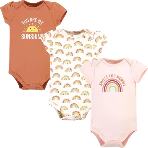 Miniatura 364 de Hudson Baby baby-girls Cotton Bodysuits 3-pack