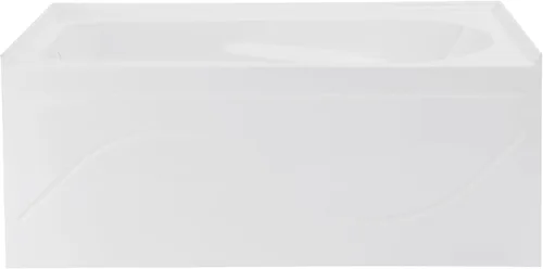 Miniatura 14 de Swiss Madison Well Made Forever SM-AB546 - Bañera con alcoba de hiedra, 60 x 30 pulgadas, color blanco brillante