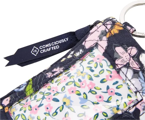Miniatura 4 de Vera Bradley Cartera de algodón con cremallera para identificación para mujer