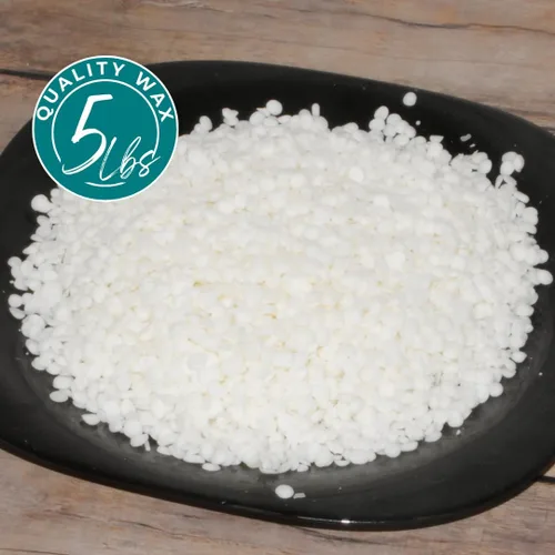 Miniatura 2 de Cuentas de cera de soja para hacer velas, pastillas de cera de soja de 5 libras, mezcla suave para formulación de fragancia de alta carga