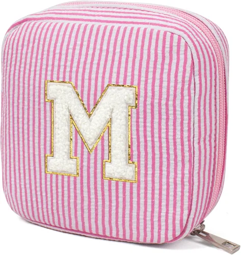 Miniatura 48 de KOTORA Bolsa de Maquillaje Inicial, Bolsa de Viaje de Artículos de Aseo, Bolsa de Maquillaje Transparente, Bolsas de Cosméticos Organizadoras