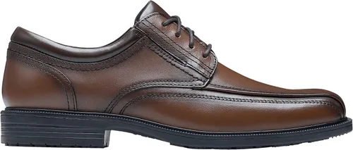 Miniatura 2 de Shoes for Crews Dress Shoes for Men, Mens Oxfords, Zapatos De Vestir para Hombre, Slip Resistant, Safety, Brown or Black
